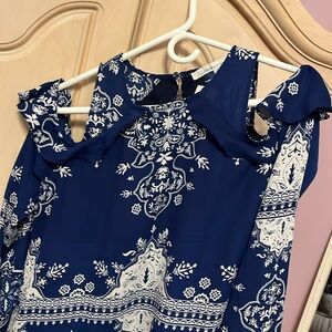 Lovers and Friends cold shoulder blouse